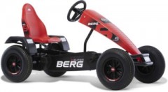 BERG Elektrisch Go-Kart mit XXL-Rahmen B.Super Rot mit Dreigangschaltung ab 6 Jahren Электрический картинг с рамой XXL B.Super красный с трехступенчатой ??коробкой передач с 6 лет