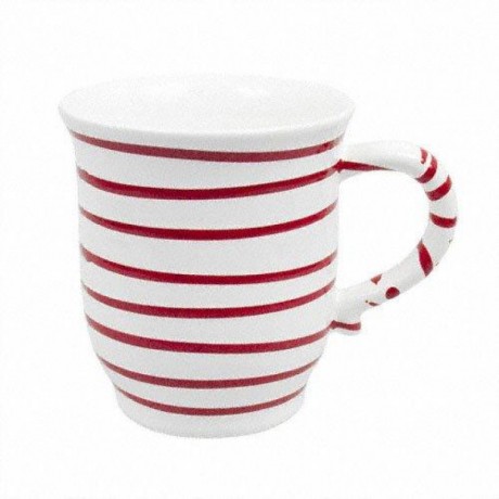 Gmundner Keramik Gmundner Keramik Rotgeflammt Schokotasse / Schokobecher 0,3 L / h: 9,9 cm Керамическая чашка Gmundner для шоколада с красным пламенем / кружка для шоколада 0,3 л / высота: 9,9 см