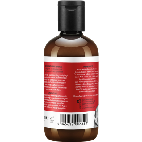 Brisk for Men 3in1-Bart-Shampoo, Бриск Шампунь для мужчин 3в1 для волос и бороды, 150 мл