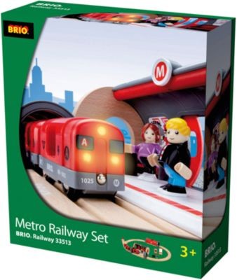 BRIO Metro Bahn Set Набор поездов метро
