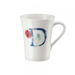 Hutschenreuther Hutschenreuther Flower Alphabet Becher mit Henkel D-Dahlia 0,40 L Кружка Hutschenreuther Flower Alphabet с ручкой D-Dahlia 0,40 л