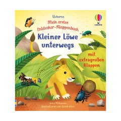 Usborne Verlag Mein erstes Entdecker-Klappenbuch: Kleiner Lowe unterwegs Моя первая книжка-раскладушка: «Маленький Лоу в пути»