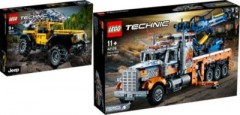 LEGO Technic 2er Set: 42122 Jeep Wrangler + 42128 Schwerlast-Abschleppwagen Технический набор из 2 предметов: 42122 Jeep Wrangler + 42128 Тяжелый тягач