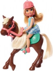 Mattel Barbie Chelsea Puppe  Pony (blond) Кукла Барби Челси Пони (Блондинка)