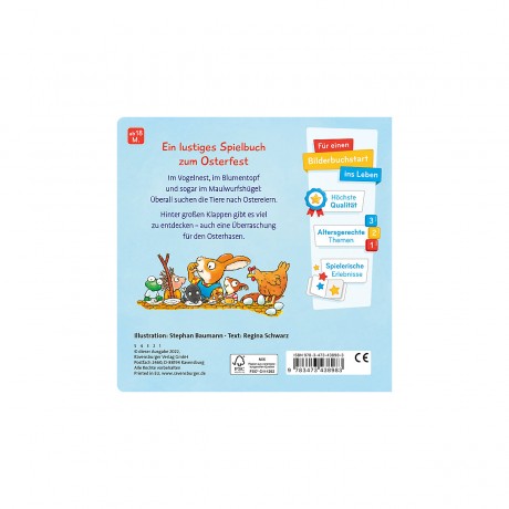 Ravensburger Ein Geschenk fur Oskar Osterhase Подарок для Оскара Пасхальный кролик