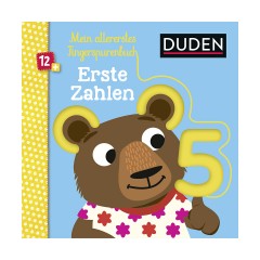 S. Fischer Verlag Duden Mein allererstes Fingerspurenbuch Erste Zahlen Дуден Моя самая первая книга отпечатков пальцев Первые числа