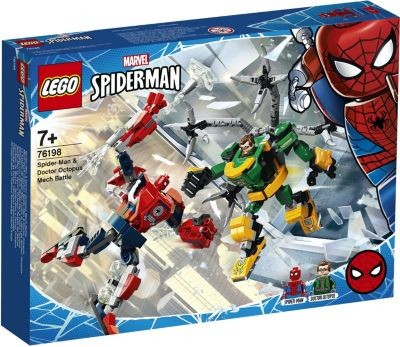 LEGO Marvel Avengers 76198 Mech-Duell zwischen Spider-Man  Doctor Octopus Marvel Avengers 76198 Человек-Паук Доктор Осьминог Дуэль Роботов