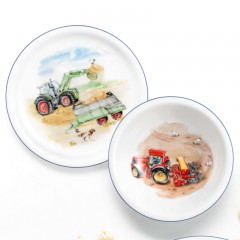 Seltmann Weiden Seltmann Weiden Compact Kindersets Kindersatz Mein Traktor 3-tlg. Seltmann Weiden Компактные детские наборы Детский набор Мой трактор, 3 предмета.