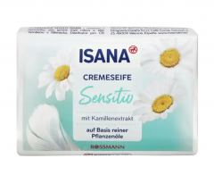 ISANA Cremeseife sensitiv Seifenstuck Мыло для чувствительной кожи 150 г