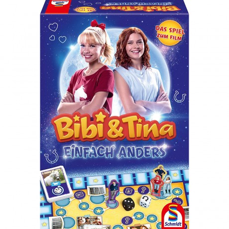 Schmidt Spiele Bibi und Tina Einfach anders (Das Spiel zum Film) Биби и Тина Просто разные (Игра по фильму)