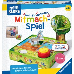 Ravensburger ministeps Mein Kinderlieder-Mitmachspiel ministeps Игра с участием песен моих детей