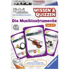 Ravensburger tiptoi Wissen  Quizzen: Die Musik-Instrumente Тесты на знание tiptoi: Музыкальные инструменты