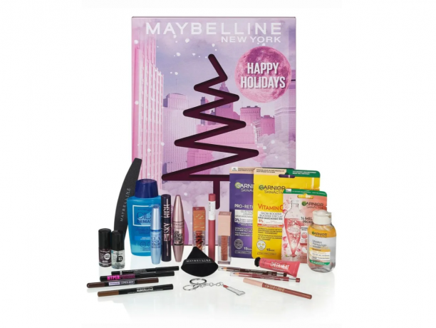 Maybelline New York Adventskalender 2025 Адвент-календарь Happy Holidays, 24 бьюти-сюрприза