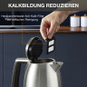Krups Krups Wasserkocher BW552D Excellence, 1,7 l, 2400 W, Auto Shut-Off, 360° drehbarer Sockel, Wasserstand am Griff Чайник Krups BW552D Excellence, 1,7 л, 2400 Вт, автоматическое отключение, вращающееся основание на 360°, уровень воды на ручке