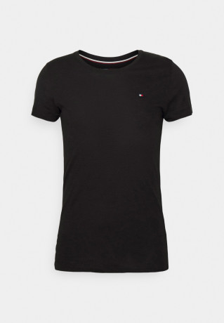 Tommy Hilfiger TOMMY HILFIGER X SHAWN MENDES THE SHAWN TEE UNISEX Basic T-shirt black TOMMY HILFIGER X SHAWN MENDES THE SHAWN TEE UNISEX Базовая футболка черный