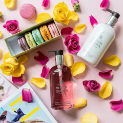 Molton Brown Delicious Rhubarb &amp; Rose Liquid Hand Lotion  Восхитительный жидкий лосьон для рук с ревенем и розой
