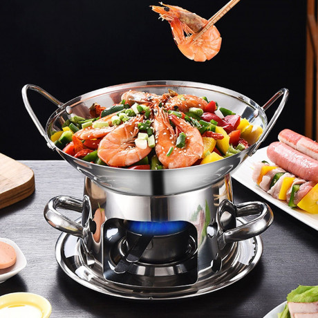 TOPMELON TOPMELON Gaskocher Tragbarer Campingkocher mit Topf Spirituskocher  Газовая плита TOPMELON Портативная походная плита со спиртовой горелкой