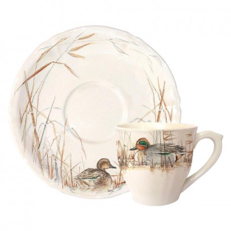 Gien Fayencerie Gien 'Sologne' Kaffee-/Tee-Untertasse 15,3 cm Gien "Sologne" Блюдце для чая/кофе,15,3см