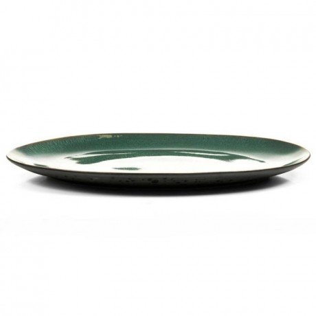 Bitz Bitz Gastro black / green Platte oval 45x34 cm Bitz Gastro черный/зеленый Блюдо овальное 45x34 см