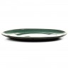 Bitz Bitz Gastro black / green Platte oval 45x34 cm Bitz Gastro черный/зеленый Блюдо овальное 45x34 см
