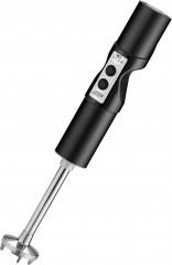 ritter ritter Akku-Stabmixer stilo 7 Plus Trendfarbe Schwarz, 120 W, mit 4 Aufsatzen aus Edelstahl sowie 2 Mixbechern  Аккумуляторный ручной блендер Ritter stilo 7 Plus модного черного цвета, 120 Вт, с 4 насадками из нержавеющей стали и 2 чашками для смеш