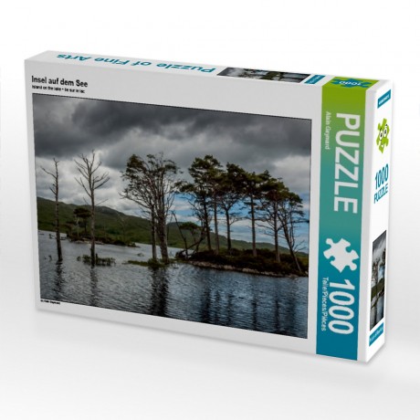 CALVENDO Puzzle CALVENDO Puzzle Insel auf dem See Пазл CALVENDO Головоломный остров на озере
