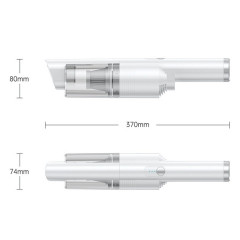 DOPWii DOPWii Akku-Handstaubsauger 7500Pa Handstaubsauger, 100W Akkusauger, Schwarz, Weiss Schwarz Беспроводной ручной пылесос DOPWii Ручной пылесос 7500Pa, беспроводной пылесос мощностью 100 Вт, черны, белый