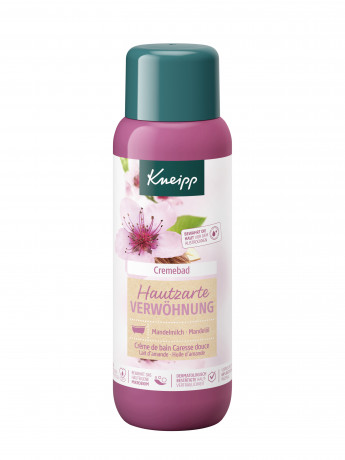 Kneipp Cremebad Hautzarte Verwoehnung, 400 ml, Kneipp крем-пена для ванны Hautzarte Verwoehnung с миндальным молочком и миндальным маслом, 400 мл