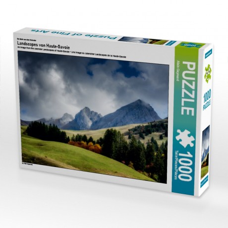 CALVENDO Puzzle CALVENDO Puzzle Landscapes von Haute-Savoie Пазл CALVENDO Puzzle Пейзажи Верхней Савойи