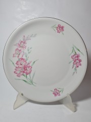 Zeh Scherzer Bavaria Винтажная тарелка &quot;Красные лилии&quot;, 26см, Германия, 1960-1970гг.