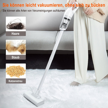 OKWISH OKWISH Akku-Handstaubsauger Handstaubsauger Autostaubsauger Staubsauger Bodenstaubsauger Kabellos, 120,00 W, Beutellos, 4 in 1 Multifunktion 11000Pa Mit 2000mA-Akku Wohnungen Auto Беспроводной ручной пылесос OKWISH, ручной пылесос, автомобильный п