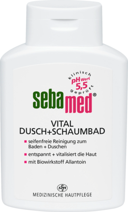 sebamed Vital Dusch Универсальное средство 2 в 1 Пенна и Гель для Душа , 400 мл