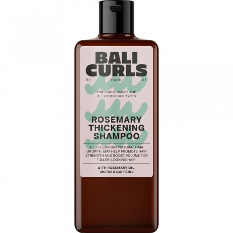 Bali Curls Rosemary Thickening Shampoo 200ml, Шампунь с розмарином для тонких волос, уплотнение и рост, биотин и кофеин, 200 мл