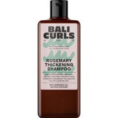 Bali Curls Rosemary Thickening Shampoo 200ml, Шампунь с розмарином для тонких волос, уплотнение и рост, биотин и кофеин, 200 мл