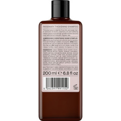 Bali Curls Rosemary Thickening Shampoo 200ml, Шампунь с розмарином для тонких волос, уплотнение и рост, биотин и кофеин, 200 мл