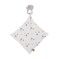 Die Spiegelburg Silikon Beissring mit Schnuffeltuch Elefant Силиконовое кольцо для прорезывания зубов со слоником