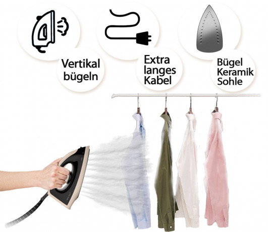 Tristan Auron Tristan Auron Dampfbugelstation Elite 8 bar Dampfdruck I 2400 W 400g Dampfstoss, 2000,00 ml Wassertank Schwarz Паровая гладильная станция Tristan Auron Elite давление пара 8 бар I, 2400 Вт, паровой удар 400 г, резервуар для воды 2000,00 мл.