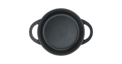 Tefal Tefal Aluguss-Schmortopf Trattoria, O 24cm schwarz, mit Deckel schwarz Литая алюминиевая форма для запекания Tefal Trattoria, O 24см, черная, с крышкой