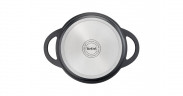 Tefal Tefal Aluguss-Schmortopf Trattoria, O 24cm schwarz, mit Deckel schwarz Литая алюминиевая форма для запекания Tefal Trattoria, O 24см, черная, с крышкой
