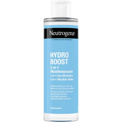Neutrogena Hydro Boost 3-in-1 Mizellenwasser, 400 ml, Neutrogena Hydro Boost Мицеллярная вода 3 в 1 с гиалуроновой кислотой, 400 мл