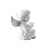 Rosenthal Rosenthal Engel mit Schmetterling gross weiss matt 14 cm Ангелочек Rosenthal с бабочкой большой белый матовый 14 см