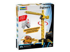 Revell Engineers 01065 Adventskalender 2026, 24 Bauetappen, Revell Engineers Адвент-календарь 2026 для сборки подъёмного крана, 24 этапа