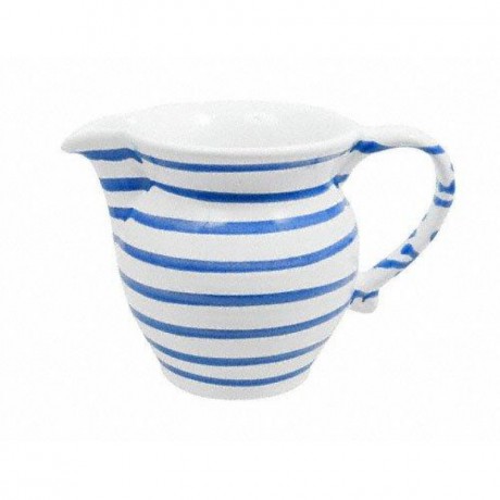 Gmundner Keramik Gmundner Keramik Blaugeflammt Milchgiesser glatt 0,3 L / h:9,5 cm Молочник Gmundner Ceramics с синим пламенем, гладкий, 0,3 л / высота: 9,5 см