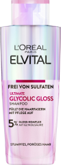 L'Oreal Paris Elvital Glycolic Gloss Shampoo, 200 ml, Шампунь с гликолевой кислотой для тусклых волос, гладкость и сияющий блеск, 200 мл