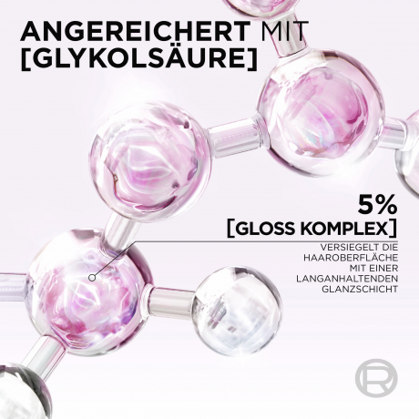 L'Oreal Paris Elvital Glycolic Gloss Shampoo, 200 ml, Шампунь с гликолевой кислотой для тусклых волос, гладкость и сияющий блеск, 200 мл