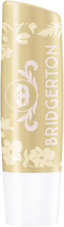 Labello Bridgerton Vanilla Biscuit, Бальзам для губ с маслом ши и витамином E для питания и мягкости, аромат ванили, лимитированная серия, 4,8 г