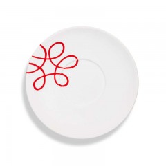 Gmundner Keramik Gmundner Keramik Pur Geflammt Rot Teeuntertasse Maxima 18 cm Блюдце Gmundner Ceramics Pure Flamed для красного чая Maxima 18 см