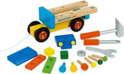 Janod Werkzeug-LKW zum Zusammenbauen (Holz) Сборный грузовик с инструментами (дерево)