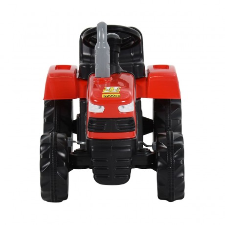 vidaXL Trettraktor fur Kinder Rot und Schwarz Kinder Traktor Детский педальный трактор Красно-черный детский трактор
