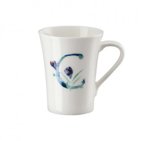 Hutschenreuther Hutschenreuther Flower Alphabet Becher mit Henkel C-Crocus 0,40 L  Кружка Hutschenreuther Flower Alphabet с ручкой C-Crocus 0,40 л